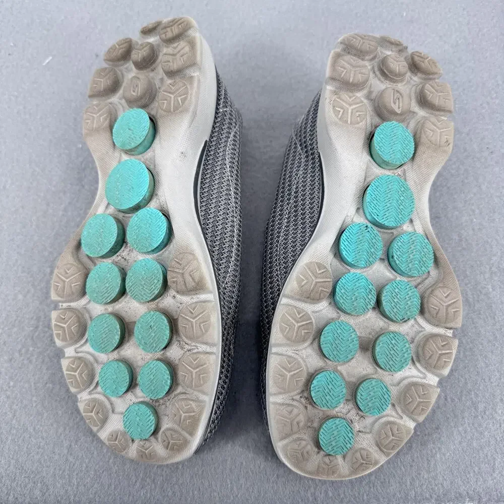 Skechers Go Walk 3‎ Gray Slip On Walking Shoes Womens 7 Goga Mat 13980